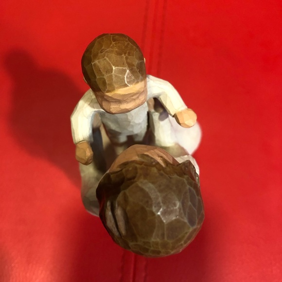 Willow Tree Grandmother and Grandchild Figurine 2001 Susan Lordi 5”Tall Exc.Con - Picture 4 of 5